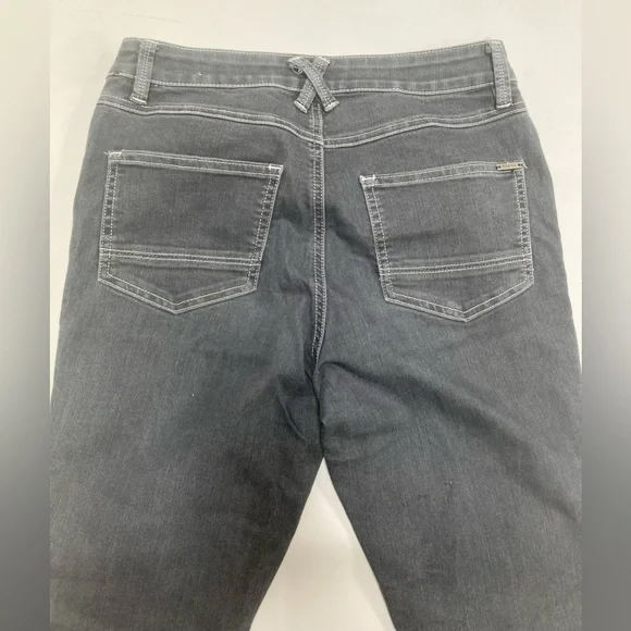 Prana Grey Faded Denim Skinny Jeans - Picture 6 of 7